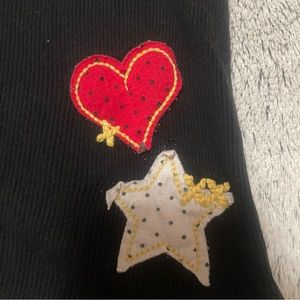 button up tank top w patches